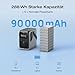 ECOFLOW TRAIL 300 DC Tragbare Powerstation, 288 Wh Ultraleichte LFP-Batterie, 300 W Solargenerator, Schnellladung, 5 Ausgänge, Sturzsicher, Solar/Kfz-Eingang, 0 dB für Camping, Reisen, Notfälle