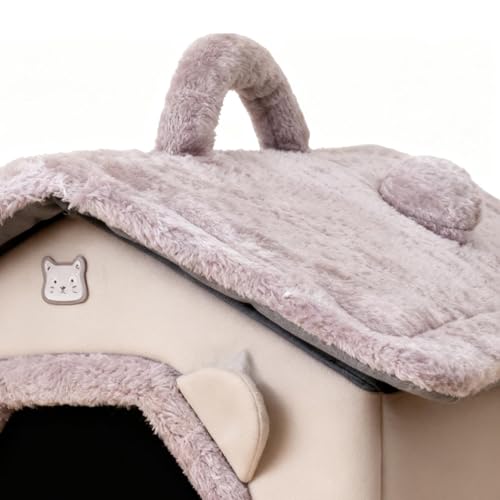 Nid de couchage épais pour chats en peluche de qualité supérieure - 8