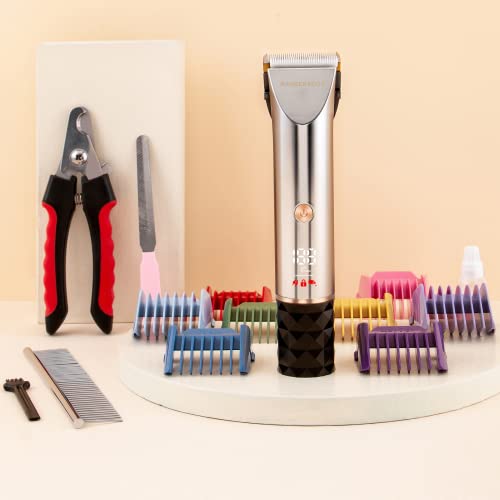 Hundeschermaschine Barberboss QR-9081 Fellpflege-Set für Hunde
