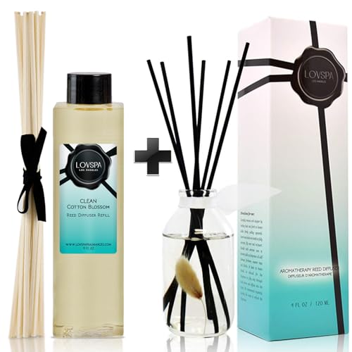 Cotton Blossom Reed Diffuser Refill, 4 oz, Bundle miniatura 1