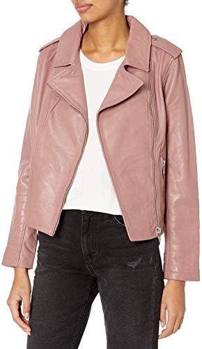 BB Dakota Women's Washed Leather Jacket 