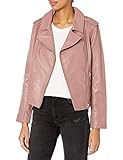 dakota lederjacke herren 56 cm BB DAKOTA Damen Hello Moto Lederjacke, Rose Taupe, M