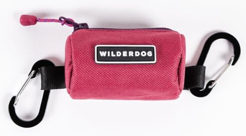 Image of Wilderdog Dog Poop Bag Holder - Berry