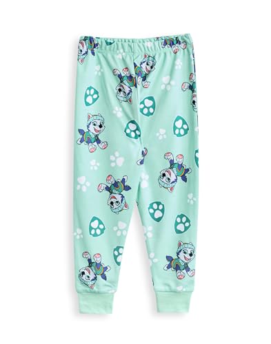 Paw Patrol Skye & Everest Girls Pajama Set Pack of 2 | Kids Pink & Grey Graphic Long Sleeve Top & Long Leg Bottoms4