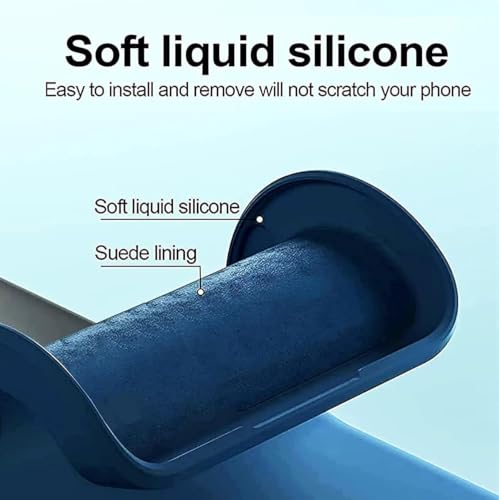 Image of JANAK RAJ Silicone Back Case Cover Compatible with OnePlus Nord CE 3 Lite / 1+ CE3 Lite /Oppo K11x 5G| Slim Liquid Silicone Soft Gel Rubber | Camera Protection - Navy Blue