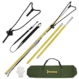 Arborist Throwline Launcher with Trigger and Sling Shot，High-Precision Throw Line Launcher Starter Kit，Suitable for Tree Pruning，Line Placement，Hanging Christmas Lights and Throw Various Projectiles