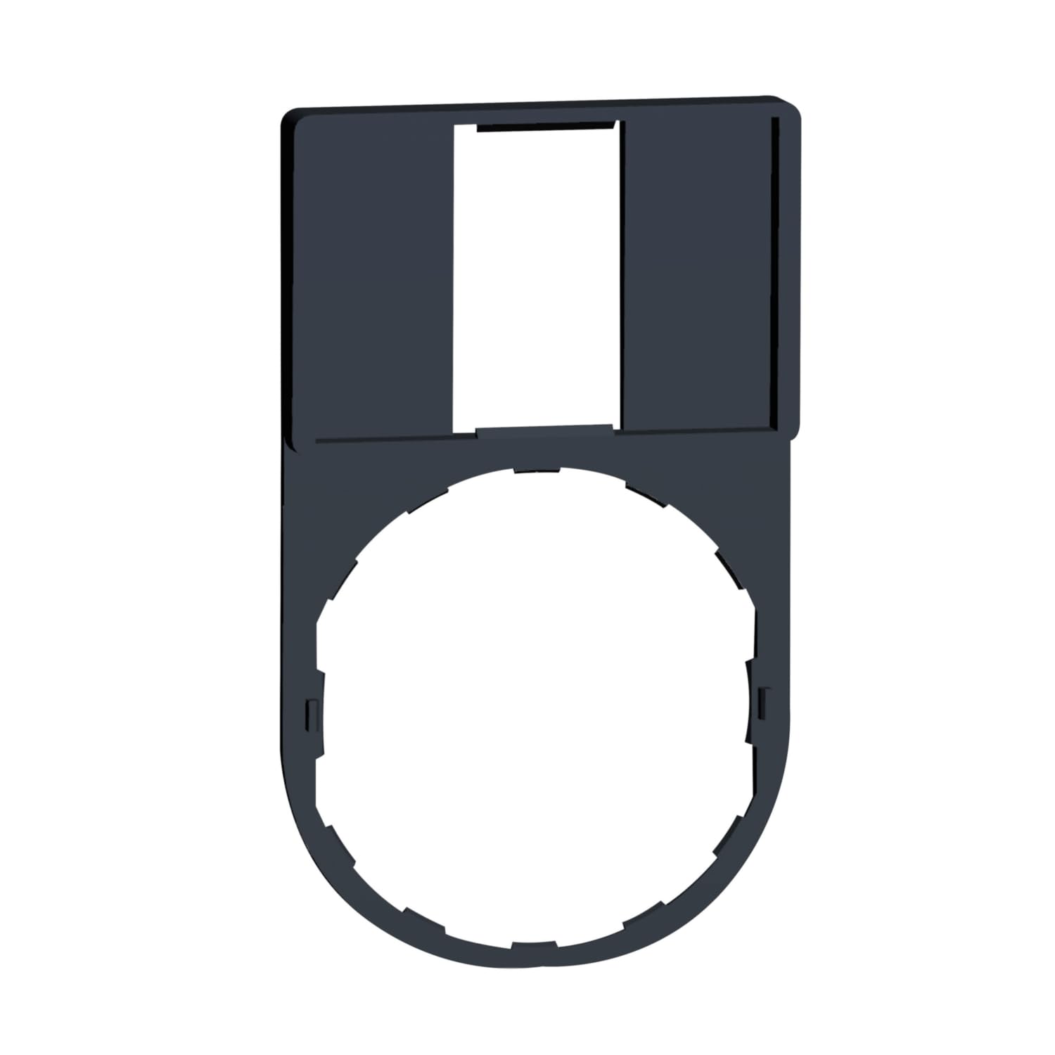 Schneider Electric Harmony XB Blank label holder for XB4 Series, XB5 Series
