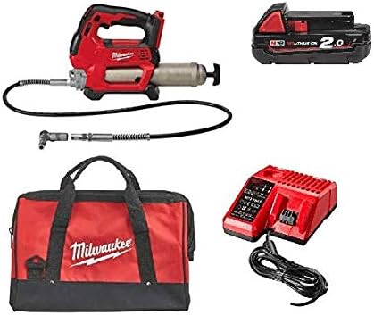 milwaukee M18GG-201C 220v grease gun 