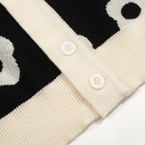 OXKNIT Mens Vintage Polo Shirts Casual Flower Pattern Knit Golf Polo Shirts Short Sleeve Jacquard Design4