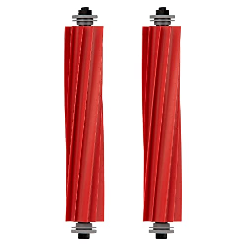 Image of (2 Pack) QV 35A QV 35S Roller Brushes Main Brush for Roborock QV 35A, QV 35S, S7, S7+, S7 MaxV, S7 MaxV Plus, S7 MaxV Ultra, Q7 Q7+ Q7 Max, Q7 Max+ Q Revo, Qrevo MaxV, Qrevo Pro, Qrevo S, Qrevo Plus