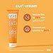 VERB Curl Cream, 5.3 oz – Lightweight Leave-In Curl Defining Cream – Anti-Frizz, Provides Shape, Softness and Light Hold – Vegan, No Parabens or Harmful Sulfates