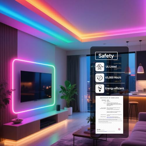 Tira LED RGB WS2811 16.4FT 720LED/m 12mm DC12V miniatura 2