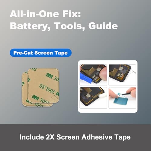 Replacement Battery Kit Compatible with Apple Watch Series 1 42mm A1579, with Tools, Manual, Tape by BATLABB - Used condition - Image 5
