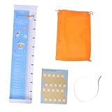 Matériaux résistants à l'usure : la conception de ce ruban à mesurer la taille et la toise résiste à l'humidité et à la saleté, ce qui permet à votre toise de croissance de conserver sa qualité au fil du temps