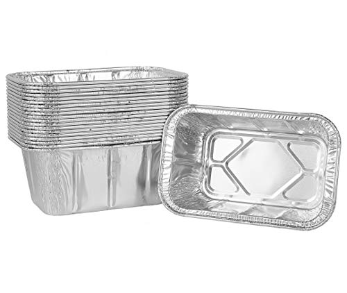 Aluminum Foil Grill Drip Pans, Bbq Grease Trays For Blackstone 17 And 22 Inch Grill Griddles With Back Grease Cup, 20 Pack #TOP5