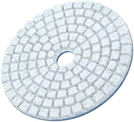 TenNuoDa Diamond Polishing Pads,10Pcs Diamond Wet Polishing Pads Set,50-3000 Grit Pads for Granite Stone Concrete Marble Floor Grinder or Polisher,4 inch Pads(500Grit)