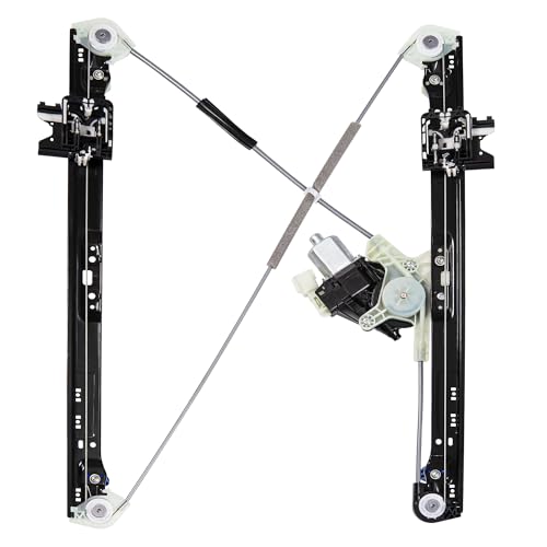 TCFWED Power Window Regulator with Motor Compatible with Land Rover Discovery L462 2017 2018 2019 2020,Front Passenger Side,with Anti-Clip Function,Replace# LR083210 HY32-23200-AA