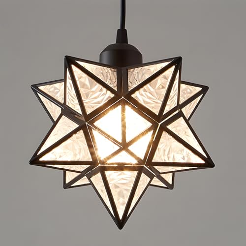 KROCA �y���_���g���C�g ���^ �X�^�[ E26 LED�d���t�� �k�� ���g�� �݂艺���Ɩ� ������� �V��Ɩ� �_�C�j���O ���� �g�C�� ���|���V�[�����O�Ή� �a�� �y���_���g ���C�g �݂艺�����C�g �Ɩ���� �V�� �g�C���̏Ɩ� ������� (�u���b�N