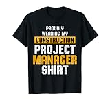 Supervisor für Bauprojektmanager T-Shirt