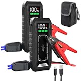 revolt powerbank avviamento 12 V: Set da 2 Avviatore per auto 3in1 & powerbank, PB-815.kfz, USB-A 18 W, USB-C 60 W PD (per avviamento batteria auto, a batteria, fotocamera)