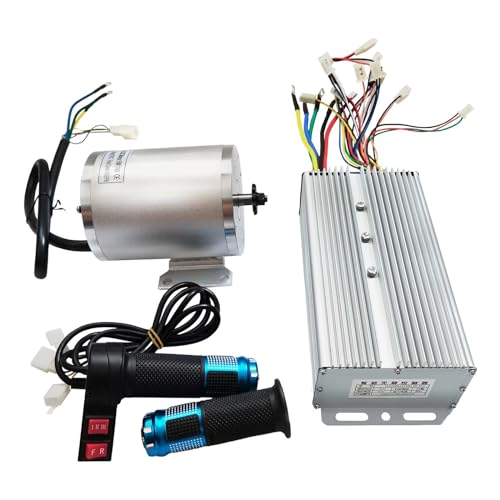DYRABREST 2000W E-Bike Brushless DC Motor Kit, 60V 4300rpm Motor with 3 Speed Electric Scooter Motor Controller for Electric Bike Motorcycle Scooters