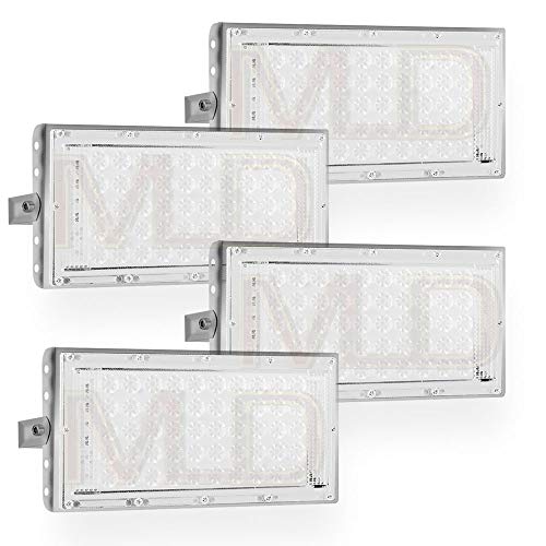 Image of MLD 20W Led Flood Light AC 220V Waterproof Brick focus Floodlights for indoor outdoor Lights | White | 20 Watt | Pack Of 4