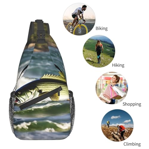 Mochila cruzada ligera MyPiky estilo deportivo unisex miniatura 6