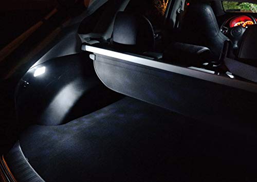 Ijdmtoy Super Bright 2W High Power Xenon White Full Led Trunk Cargo Area Light Assembly Compatible With Honda, Compatible With Acura, Powered By 18-Smd Led Diodes #TOP6