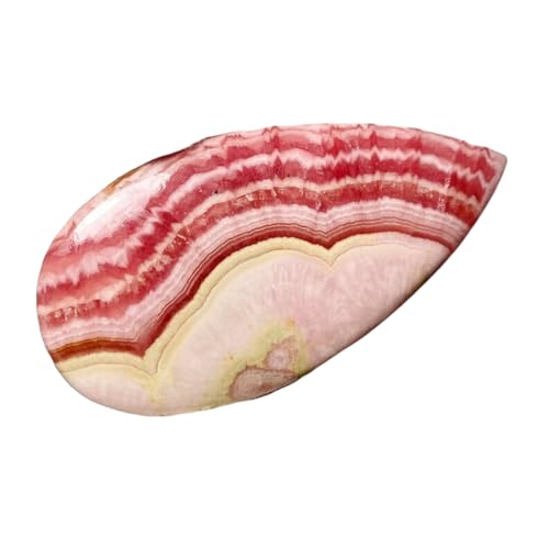 Cabochon rhodochrosite naturelle poire 59mm pour fabriquer vos bijoux de vacances