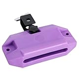 RANMIG Jam Block Medium Pitch Jam Block Percussion 5.9 inch Jam Blocks Plastic Musical Percussion...