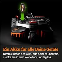 WORX Landroid Vision WR208E.1, Mähroboter ohne Begrenzungskabel, 800 m² – Ansicht 7