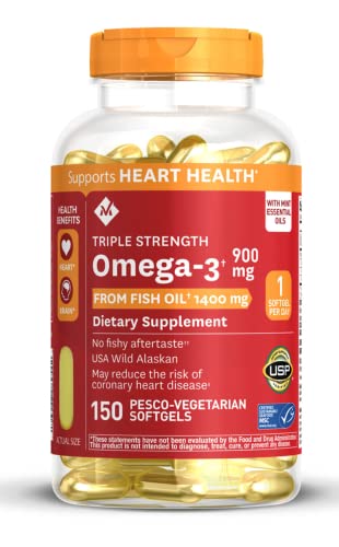Member's Mark 1400mg Triple Strength Wild Alaskan Fresh Fish Oil 150 ct. A1