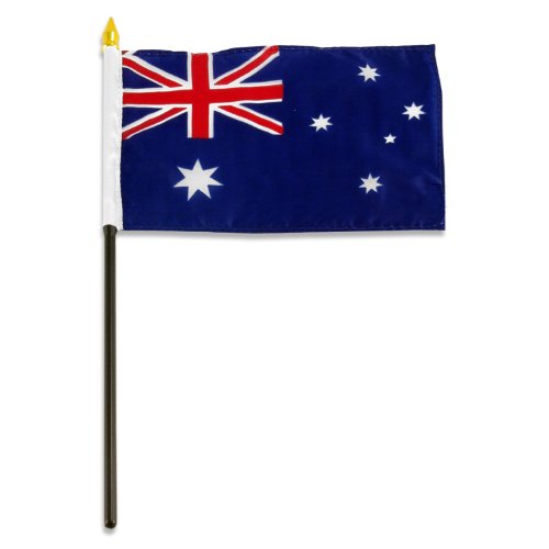US Flag Store Australia Flag, 4 by 6-Inch