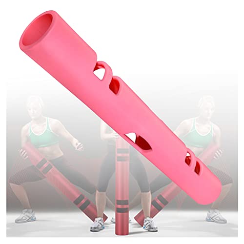 2kg Fitness Tube With Handle, Portable Training Rubber Bar, Weighted Fitness Rubber Bucket, For Home Gym Weighted Exercise Unisex Yoga Column(Color 2)