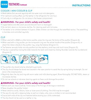 Mini Cooler Teethers from MAM