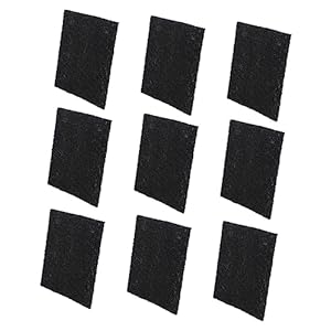 DECOMELODY 15Stk. Aktivkohle Katzenstreu Filterkissen