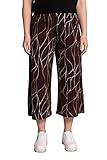 ulla popken slinky shirts Komfortbund Ulla Popken Damen große Größen Übergrößen Plus Size Slinky-Culotte, Komfortbund, weites, gerades Bein Espresso 42+ 795546119-42+