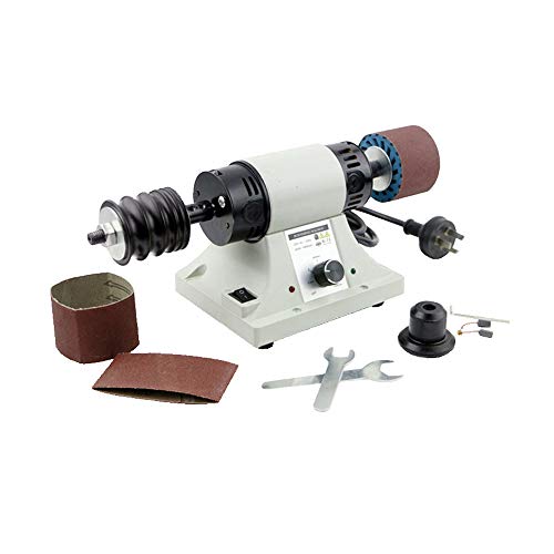 Leather Polishing Burnishing Machine Leather Edge Grinding Machine 110V 0-8000RPM without Flexible Shaft Handle
