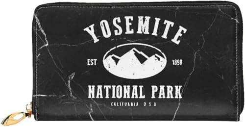 Yosemite National Park Wallet Card Bag