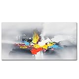 Muzagroo Art Original Abstact Oil Painting Canvas Wall Art for Livingroom Hand Painted Canvas Painti