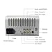 Lorenlli 7 Pulgadas Doble 7018B 2 DIN Coche FM Radio estéreo Reproductor...
