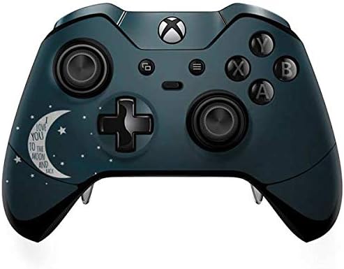 Skinit Decal Gaming Skin Compatible with Xbox One Elite Controller - Originally Designed to The Moon and Back Design