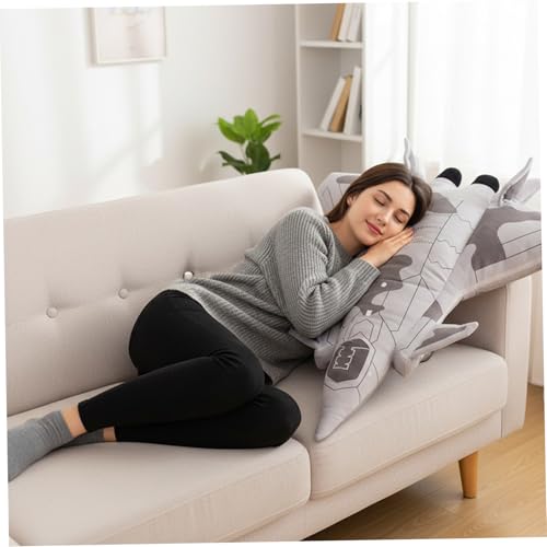 Peluche navette spatiale douce avec couverture pour sieste voyage - 3