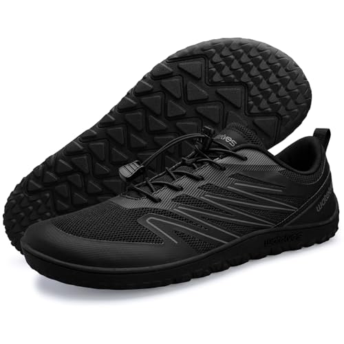Image of WateLves Barefoot Shoes Men Women Wide Width Minimalist Zero Drop Shoes Trail Running Walking Sneakers