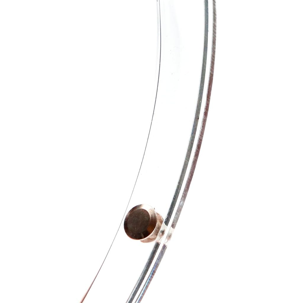 EH Design Verkaufsschütte aus Acryl I Transparent I 3mm Materialstärke I Warenschütte für Kleinstartikel I für den Kassenbereich, Gastronomie, Drogerie (Halbrund (Durschmesser 30cm))