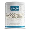 Glucosamina Condroitina Msm 730mg per Compressa PiùLife, Integratore Articolazioni e Cartilagine ginocchio, Complex Condroitina Glucosamina Alto Dosaggio con Vitamina C per il Collagene