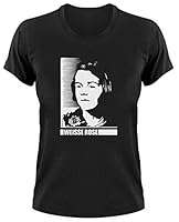 Sophie Scholl Weisse Rose T-Shirt, S, Ladies schwarz