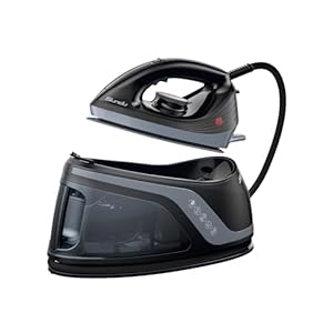 Sundu Iron Steamer for Clothes,1600W Steam Station Professional Steam Iron For Clothes with 44 oz Tank, 400 microsteam holes, Built-In Pump, Ceramic baseplate,Iron Lock For Easy Carry
