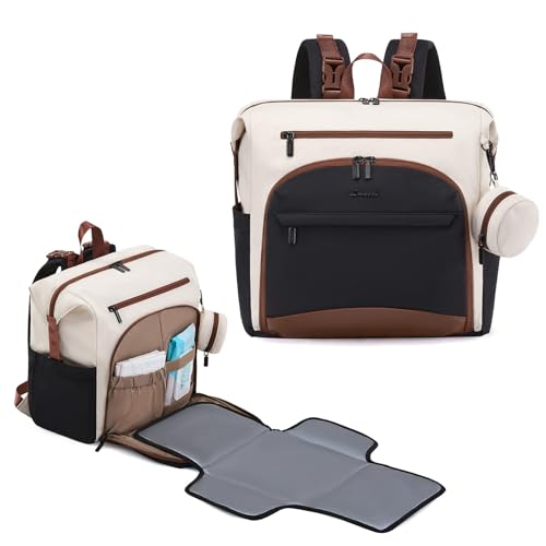 LOVEVOOK Wide-Open Diaper Backpack