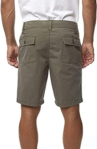Vista 2 de O'NEILL Pantalón corto de ajuste estándar para hombre, costura de 20.0in Corto de longitud media , 36, Oliva Jaxon Stretch